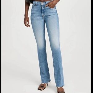 MOTHER DENIM The Insider Sneak Fray, size 29 EUC